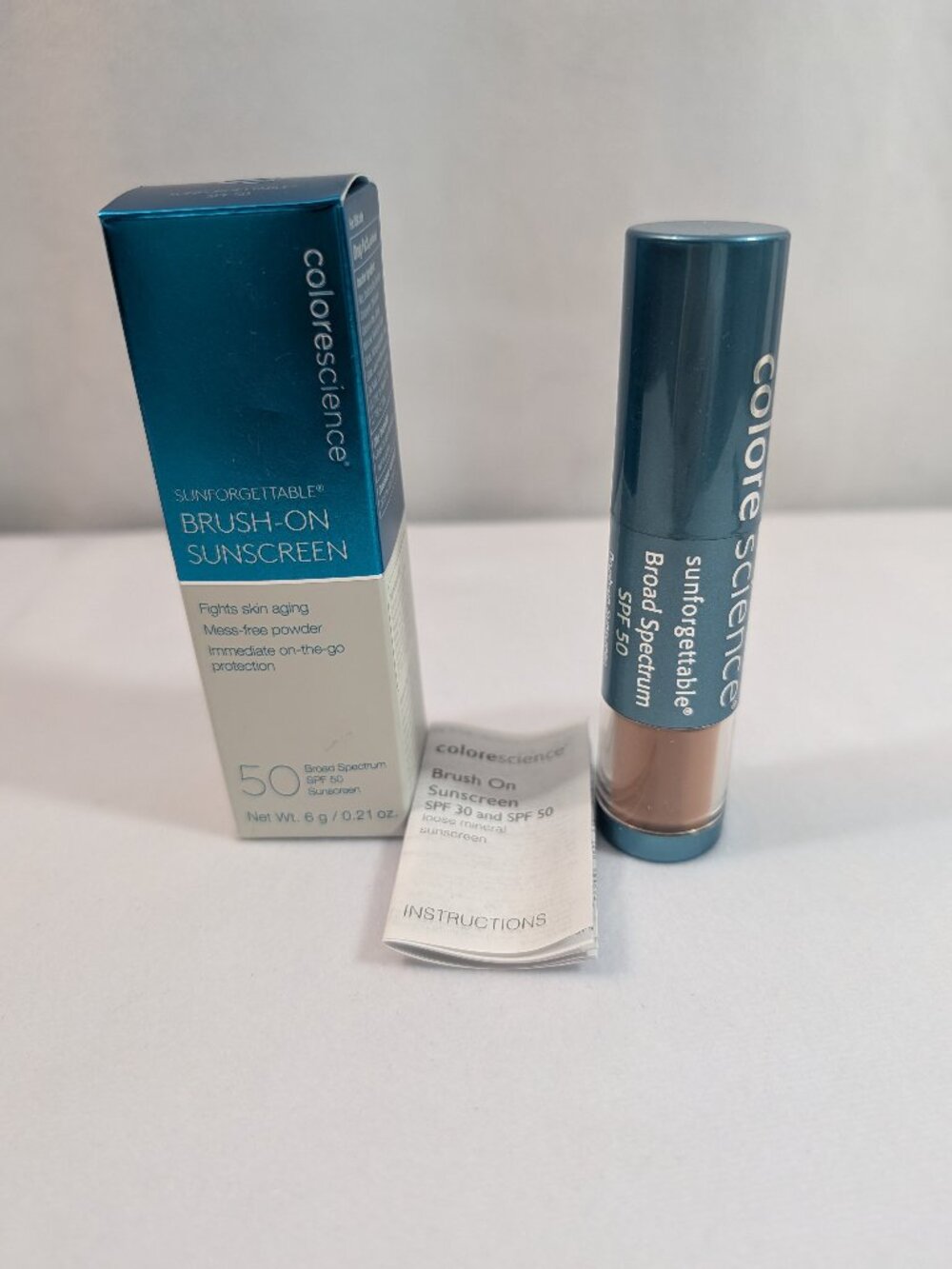 Colorescience Sunforgettable Brush on Sunscreen Deep New in Box